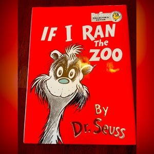 Dr. Seuss If I Ran the Zoo Out of Print Children’s Book